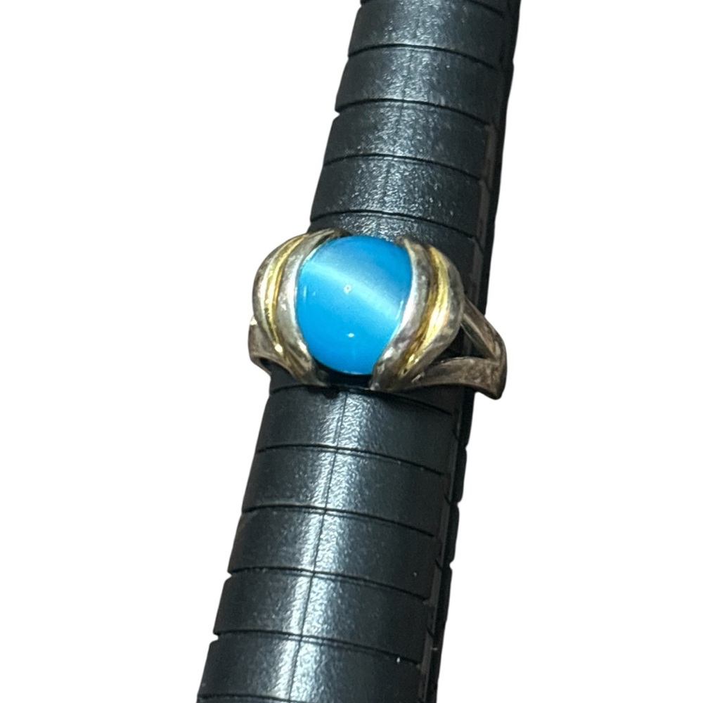 925 Silver Ring with 7 Natural Stone Options - Picture 5 of 11